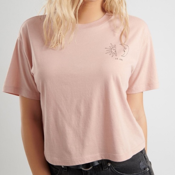 Garage Tops - Garage blush pink tshirt